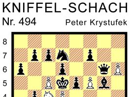 Kniffel-Schach Nr. 494 Kniffel-Schach Nr. 494
