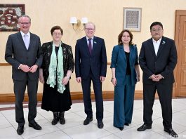 Staatsminister für Europa in Kasachstan