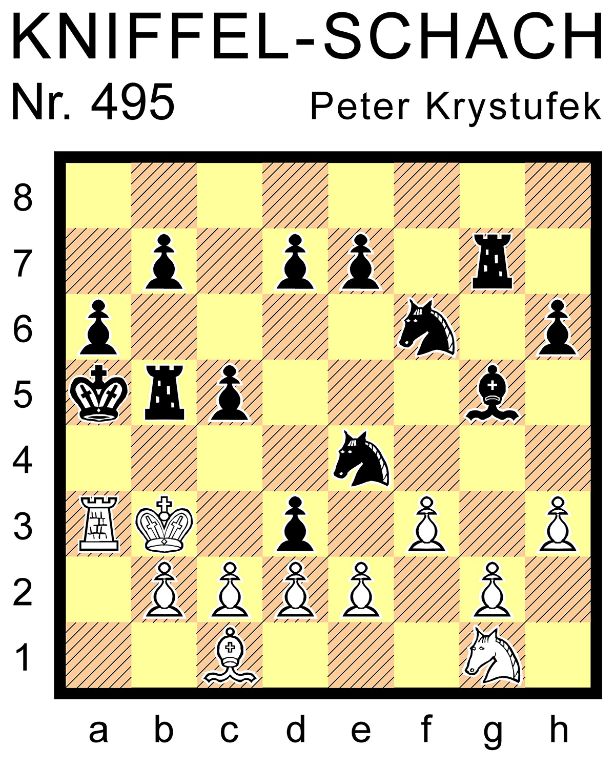 495-Diagramm- Kniffel-Schach Nr. 495