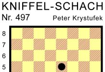 Kniffel-Schach Nr. 497 Kniffel-Schach Nr. 497