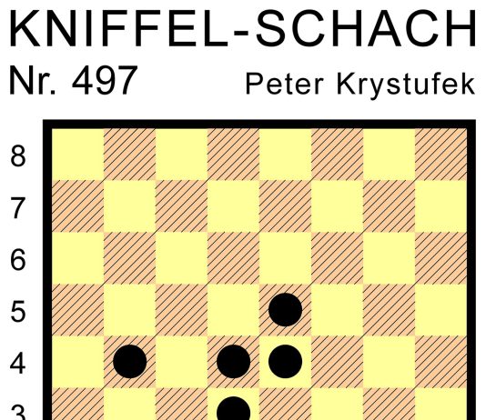 Kniffel-Schach Nr. 497 Kniffel-Schach Nr. 497
