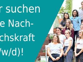 Wir suchen eine Nachwuchskraft (m/w/d)!