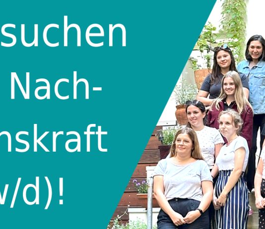 Wir suchen eine Nachwuchskraft (m/w/d)!