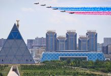 Putin zu Gesprächen in Kasachstan