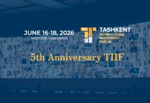 V. Investitionsforum Taschkent (TIIF 2026) – Aufbruch im Herzen Zentralasiens: Der Weg in eine vernetzte Wirtschaftszukunft V. Investitionsforum Taschkent (TIIF 2026)