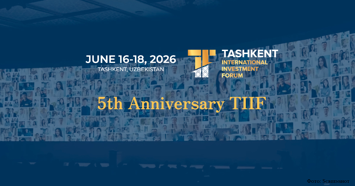 V. Investitionsforum Taschkent (TIIF 2026)
