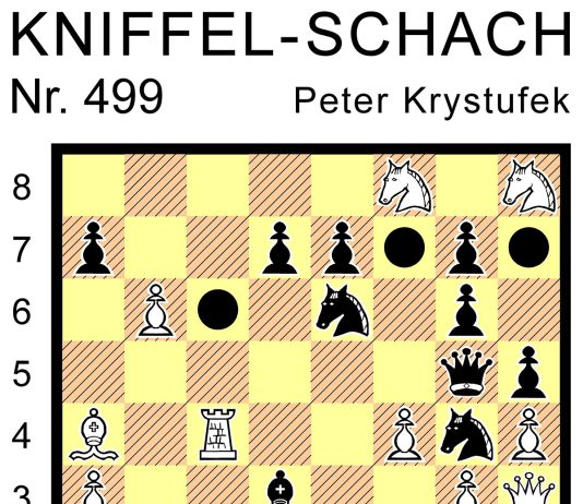 Kniffel-Schach Nr. 499 Kniffel-Schach Nr. 499
