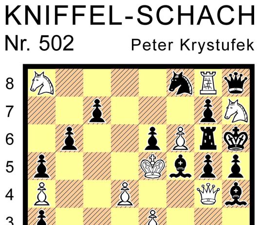 Kniffel-Schach Nr. 502 Kniffel-Schach Nr. 502