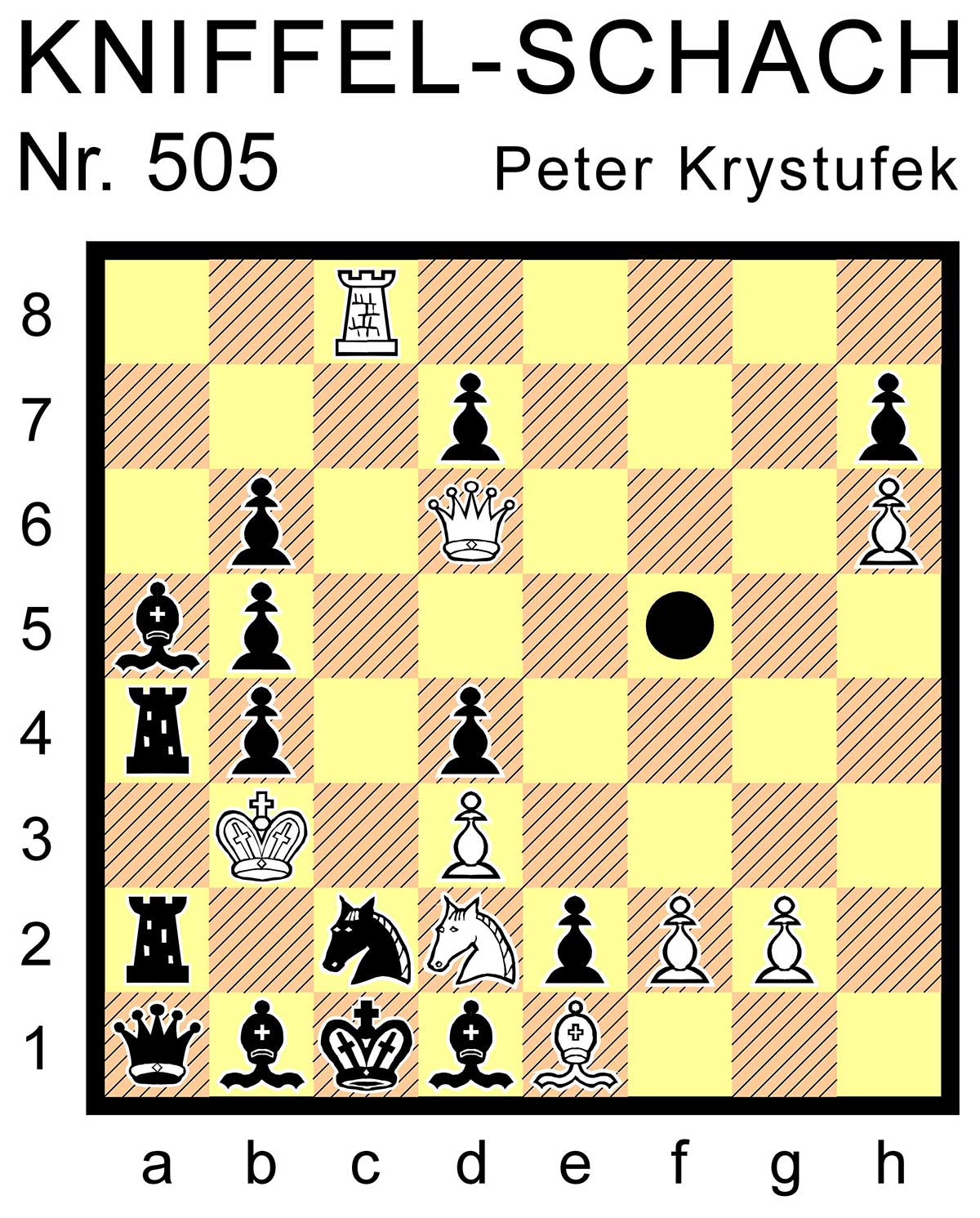 505-Diagramm- Kniffel-Schach Nr. 505