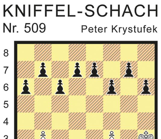Kniffel-Schach Nr. 509 Kniffel-Schach Nr. 509
