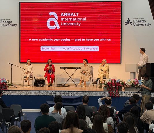 Anhalt International University startet neues akademisches Jahr in Almaty